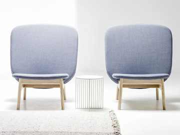 ALA - Fabric armchair by La Cividina - view 2